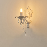 ΑΠΛΙΚΑ ΤΟΙΧΟΥ ΑΛΟΥΜΙΝΙΟΥ ΔΙΑΦΑΝΕΣ ΓΥΑΛΙ 2XE14 350X140mm ARTE ILLUMINA KRISTALLO EUROLAMP – 144-47009