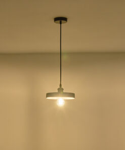 ΦΩΤΙΣΤΙΚΟ ΚΡΕΜΑΣΤΟ TΣΙΜΕΝΤΟ&ΜΕΤΑΛΛΟ 1xΕ27 210X210X75mm ΓΚΡΙ ARTE ILLUMINA YESO EUROLAMP – 144-50005