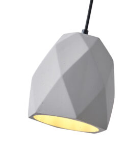 ΦΩΤΙΣΤΙΚΟ ΚΡΕΜΑΣΤΟ ΤΣΙΜΕΝΤΟ 1xΕ27 160X160X170mm ΓΚΡΙ ARTE ILLUMINA ARME EUROLAMP – 144-50006