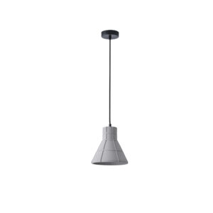 ΦΩΤΙΣΤΙΚΟ ΚΡΕΜΑΣΤΟ ΤΣΙΜΕΝΤΟ ΓΚΡΙ 1xΕ27 200X200X210mm ARTE ILLUMINA ARME EUROLAMP – 144-50007