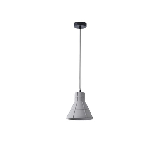 ΦΩΤΙΣΤΙΚΟ ΚΡΕΜΑΣΤΟ ΤΣΙΜΕΝΤΟ ΓΚΡΙ 1xΕ27 200X200X210mm ARTE ILLUMINA ARME EUROLAMP – 144-50007