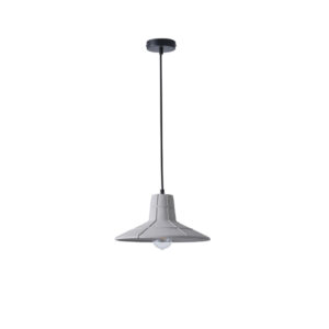 ΦΩΤΙΣΤΙΚΟ ΚΡΕΜΑΣΤΟ  ΤΣΙΜΕΝΤΟ 1xΕ27 320X320X160mm ΓΚΡΙ ARTE ILLUMINA ARME EUROLAMP – 144-50008