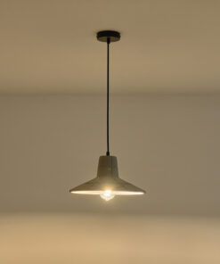 ΦΩΤΙΣΤΙΚΟ ΚΡΕΜΑΣΤΟ ΤΣΙΜΕΝΤΟ 1xΕ27 320X320X160mm ΓΚΡΙ ARTE ILLUMINA ARME EUROLAMP – 144-50008