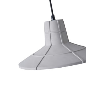 ΦΩΤΙΣΤΙΚΟ ΚΡΕΜΑΣΤΟ  ΤΣΙΜΕΝΤΟ 1xΕ27 320X320X160mm ΓΚΡΙ ARTE ILLUMINA ARME EUROLAMP – 144-50008