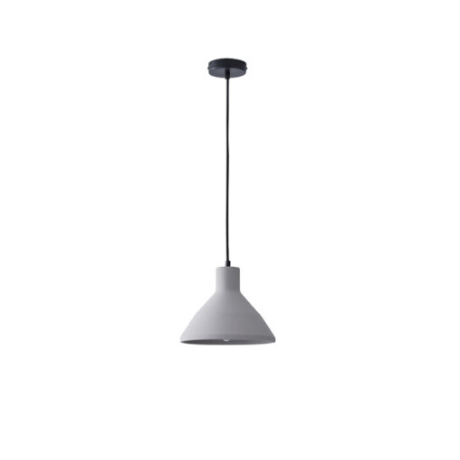 ΦΩΤΙΣΤΙΚΟ ΚΡΕΜΑΣΤΟ ΤΣΙΜΕΝΤΟ 1xΕ27 240X240X200mm ΓΚΡΙ ARTE ILLUMINA YESO EUROLAMP – 144-50009