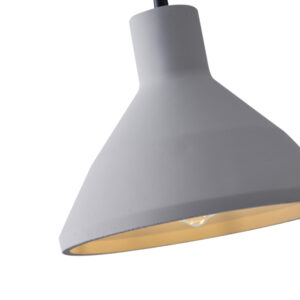 ΦΩΤΙΣΤΙΚΟ ΚΡΕΜΑΣΤΟ ΤΣΙΜΕΝΤΟ 1xΕ27 240X240X200mm ΓΚΡΙ ARTE ILLUMINA YESO EUROLAMP – 144-50009