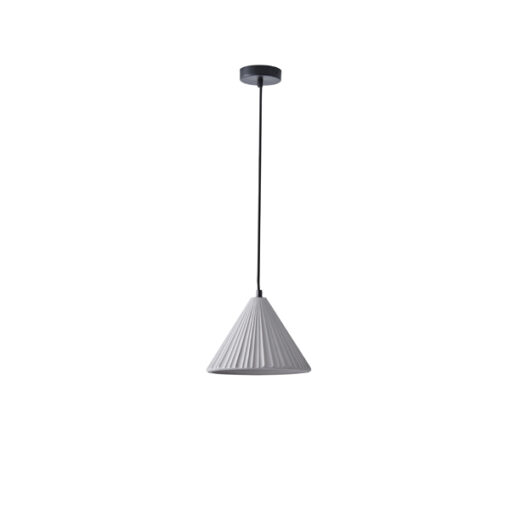 ΦΩΤΙΣΤΙΚΟ ΚΡΕΜΑΣΤΟ ΤΣΙΜΕΝΤΟ 1xΕ27 240X240X210mm ΓΚΡΙ ARTE ILLUMINA PLATRE EUROLAMP – 144-50010