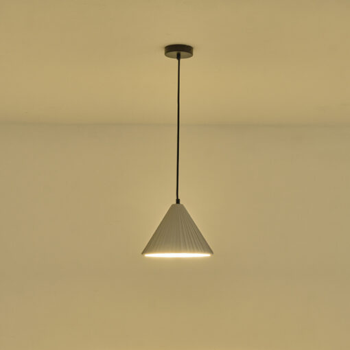 ΦΩΤΙΣΤΙΚΟ ΚΡΕΜΑΣΤΟ ΤΣΙΜΕΝΤΟ 1xΕ27 240X240X210mm ΓΚΡΙ ARTE ILLUMINA PLATRE EUROLAMP – 144-50010