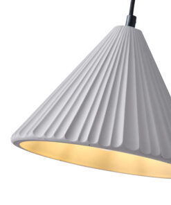 ΦΩΤΙΣΤΙΚΟ ΚΡΕΜΑΣΤΟ ΤΣΙΜΕΝΤΟ 1xΕ27 240X240X210mm ΓΚΡΙ ARTE ILLUMINA PLATRE EUROLAMP – 144-50010