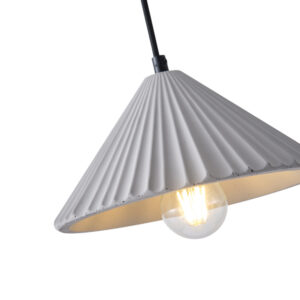 ΦΩΤΙΣΤΙΚΟ ΚΡΕΜΑΣΤΟ ΤΣΙΜΕΝΤΟ 1xΕ27 250X250X1240mm ΓΚΡΙ ARTE ILLUMINA PLATRE EUROLAMP – 144-50011