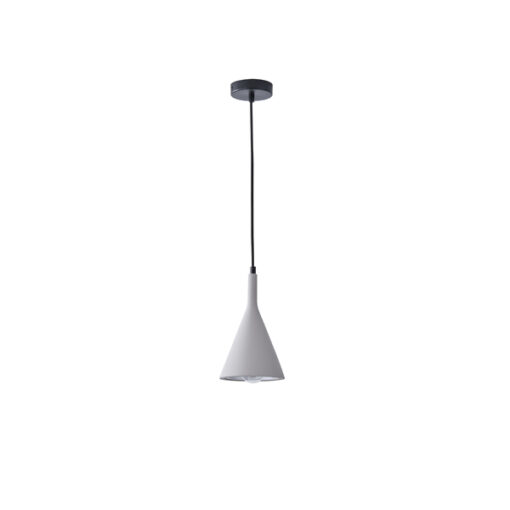 ΦΩΤΙΣΤΙΚΟ ΚΡΕΜΑΣΤΟ ΤΣΙΜΕΝΤΟ 1xΕ27 150X150X250mm ΓΚΡΙ ARTE ILLUMINA YESO EUROLAMP – 144-50012