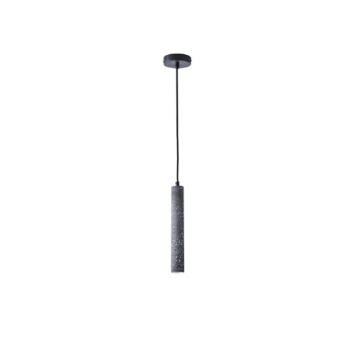 ΦΩΤΙΣΤΙΚΟ ΚΡΕΜΑΣΤΟ ΤΣΙΜΕΝΤΟ GU10 45X45X300mm ΜΑΥΡΟ ARTE ILLUMINA SALPICO EUROLAMP – 144-50020