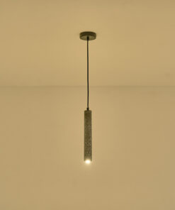 ΦΩΤΙΣΤΙΚΟ ΚΡΕΜΑΣΤΟ ΤΣΙΜΕΝΤΟ GU10 45X45X300mm ΜΑΥΡΟ ARTE ILLUMINA SALPICO EUROLAMP – 144-50020