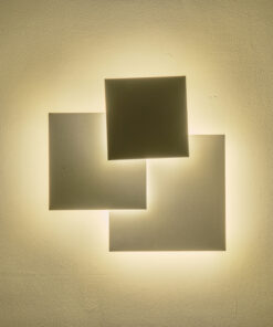 ΦΩΤΙΣΤΙΚΟ TOIXOY LED 16W 1400Lm 3000Κ 450X440mm ΛΕΥΚΟ ARTE ILLUMINA THALIA EUROLAMP – 144-58024