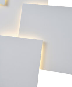 ΦΩΤΙΣΤΙΚΟ TOIXOY ΜΕΤΑΛΛIKO LED 30W 2600Lm 3000Κ 550X550mm ΛΕΥΚΟ ARTE ILLUMINA THALIA EUROLAMP – 144-58025