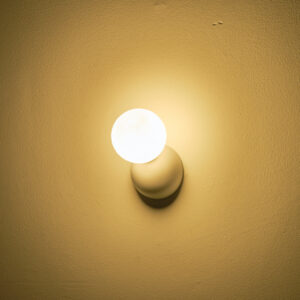 ΑΠΛΙΚΑ TOIXOY ΜΕΤΑΛΛΙΚΗ  G9 100X120mm ΛΕΥΚΟ ARTE ILLUMINA TERPSI EUROLAMP – 144-58027