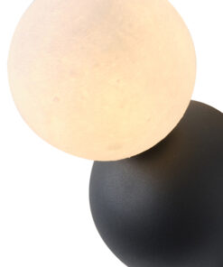 ΑΠΛΙΚΑ TOIXOY ΜΕΤΑΛΛΙΚΗ LED G9 100X120mm MΑΥΡΟ ARTE ILLUMINA TERPSI EUROLAMP – 144-58028