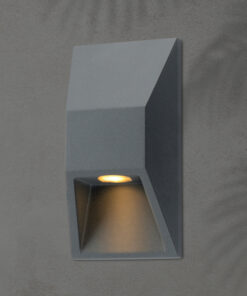 ΦΩΤΙΣΤΙΚΟ ΤΟΙΧΟΥ ΑΛΟΥΜΙΝΙΟΥ 1W 164X82X54.5mm ΓΡΑΦΙΤΗΣ ARTE ILLUMINA EUROLAMP – 145-20245