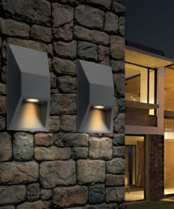 ΦΩΤΙΣΤΙΚΟ ΤΟΙΧΟΥ ΑΛΟΥΜΙΝΙΟΥ 1W 164X82X54.5mm ΓΡΑΦΙΤΗΣ ARTE ILLUMINA EUROLAMP – 145-20245