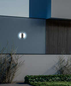 ΑΠΛΙΚΑ ΣΤΡΟΓΓΥΛΗ ΜΕ ΗΛΙΑΚΟ PANEL ΜΑΥΡΟ 5W 500LM 4000Κ IP54 ARTE ILLUMINA EUROLAMP – 145-20827