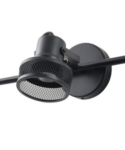 ΣΠΟΤ ΟΡΟΦΗΣ ΤΡΙΠΛΟ ΜΕ ΔΙΧΤΥ E27 640X100X300mm ΜΑΥΡΟ ARTE ILLUMINA SOLUN EUROLAMP – 145-25046