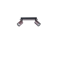 ΣΠΟΤ ΑΛΟΥΜΙΝΙΟΥ 2ΦΩΤΟ 2XGU10  250X80X120mm ΓΚΡΙ ARTE ILLUMINA LUXY EUROLAMP – 145-25266