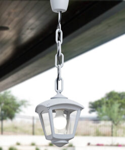 ΚΡΕΜΑΣΤΟ ΦΩΤΙΣΤΙΚΟ ΤΕΤΡΑΓΩΝΟ SICAR ROBY ΓΚΡΙ Ε27 ARTE ILLUMINA EUROLAMP – 145-26078