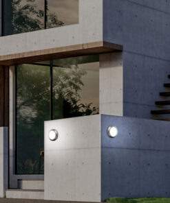 ΦΩΤΙΣΤΙΚΟ ΤΟΙΧΟΥ ΟΒΑΛ LED 4W 150X150X27 3CCT IP65 ΜΑΥΡΟ ARTE ILLUMINA EUROLAMP – 145-52105