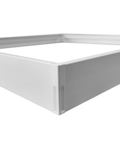 ΒΑΣΗ ΕΞΩΤΕΡΙΚΗ ΓΙΑ ΦΩΤΙΣΤΙΚΟ PANEL LED 60X60X6.3 ΛΕΥΚΟ EUROLAMP – 145-56390