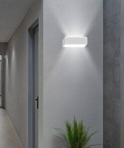 ΑΠΛΙΚΑ ΤΟΙΧΟΥ ΑΛΟΥΜΙΝΙΟΥ LED UPDOWN ΤΕΤΡΑΓΩΝΗ 10W ΛΕΥΚΗ ARTE ILLUMINA NIKITA EUROLAMP – 145-82090