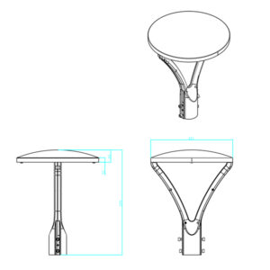 ΦΩΤΙΣΤΙΚΟ ΚΟΡΥΦΗΣ 30W 3000K 100-277 VAC EUROLAMP – 146-58002