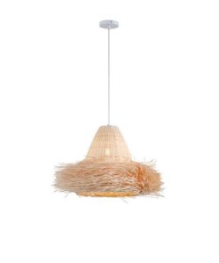 ΦΩΤΙΣΤΙΚΟ ΚΡΕΜΑΣΤΟ BAMBOO 1XE27 560Χ560X330mm ARTE ILLUMINA SISAL EUROLAMP – 144-33097