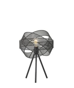 ΦΩΤΙΣΤΙΚΟ ΕΠΙΤΡΑΠΕΖΙΟ ΜΕΤΑΛΛΟ 1XE27 300X300X4700mm ΜΑΥΡΟ ARTE ILLUMINA OGGI EUROLAMP – 144-46016