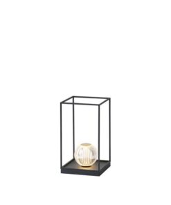 ΦΩΤΙΣΤΙΚΟ ΕΠΙΤΡΑΠΕΖΙΟ LED 4W 90Lm 3000K 180X320mm ΜΑΥΡΟ ARTE ILLUMINA BOX EUROLAMP – 144-16111