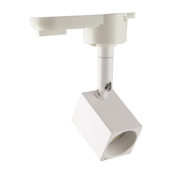 ΣΠΟΤ ΡΑΓΑΣ 2 ΓΡΑΜΜΩΝ GU10 30x30mm 4cm ΣΤΥΛΟΣ ΛΕΥΚΟ EUROLAMP – 145-59071