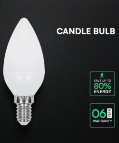 3.7W LED Candle Bulb E14 CREE CHIP 3000K V-TAC – 2142166