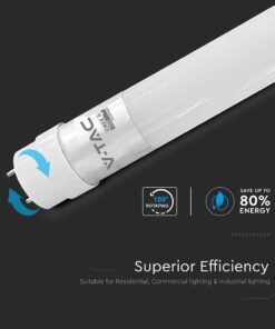 LED Λάμπα T8 G13 60cm 9W V-TAC Cree Chip 850lm 160° Φυσικό 4000K 6yrs Wty – 216516