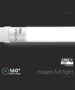 LED Λάμπα T8 G13 120cm 18W V-TAC Cree Chip 1850lm 160° Ψυχρό 6500K 6yrs Wty – 216556