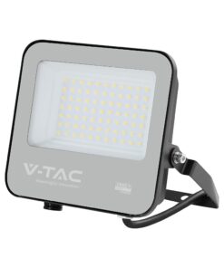 LED Προβολέας 50W Αδιάβροχος IP65 V-TAC Cree Chip Μαύρος 115° 5740lm Θερμό Λευκό 3000K 6yrs Wty – 231996