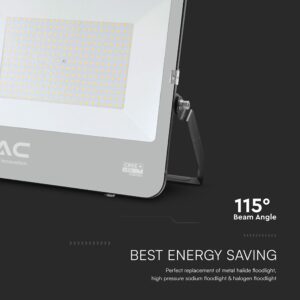 LED Προβολέας 100W Αδιάβροχος IP65 V-TAC Cree Chip Μαύρος 115° 27.000lm Ψυχρό Λευκό 6500K 6yrs Wty – 232206