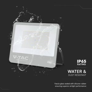 LED Προβολέας 100W Αδιάβροχος IP65 V-TAC Cree Chip Μαύρος 115° 27.000lm Ψυχρό Λευκό 6500K 6yrs Wty – 232206