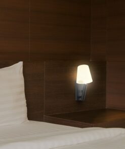 Φωτιστικό Τοίχου Κρεβατιού Ξενοδοχείου 2W LED CREE Chip Μαύρο Σώμα με Θύρες Φόρτισης USB 3000K V-TAC – 240016