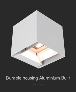 Ηλιακό Φωτιστικό Τοίχου 3W LED CCT Λευκό IP65 με Ανίχνευση Κίνησης V-TAC – 24063