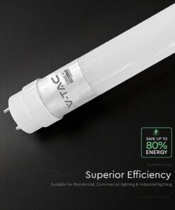 LED Λάμπα T8 G13 60cm 7W V-TAC Cree Chip 1050lm 160° Ψυχρό 6500K 6yrs Wty – 240656
