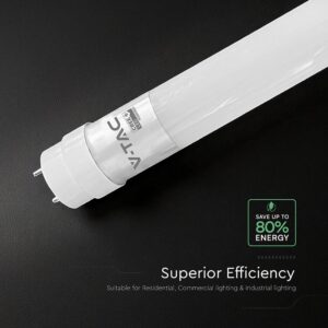 LED Λάμπα T8 G13 60cm 7W V-TAC Cree Chip 1050lm 160° Ψυχρό 6500K 6yrs Wty – 240656