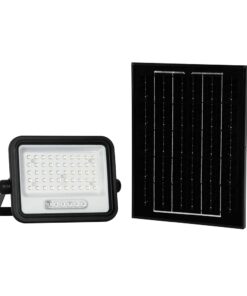 100W LED Ηλιακός Προβολέας CCT 2000K-8000K Μαύρος IP65 V-TAC – 24083