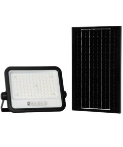 200W LED Ηλιακός Προβολέας CCT 2000K-8000K Μαύρος IP65 V-TAC – 24084