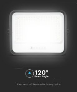 400W LED Ηλιακός Προβολέας CCT 2000K-8000K Μαύρος IP65 V-TAC – 24086