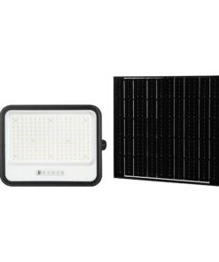 400W LED Ηλιακός Προβολέας CCT 2000K-8000K Μαύρος IP65 V-TAC – 24086