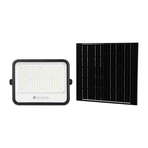 400W LED Ηλιακός Προβολέας CCT 2000K-8000K Μαύρος IP65 V-TAC – 24086